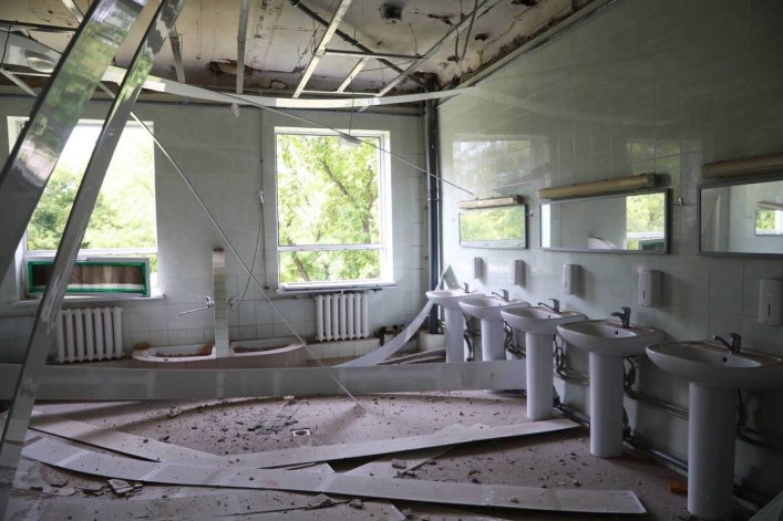 Російські війська ракетним ударом зруйнували школу у Запоріжжі